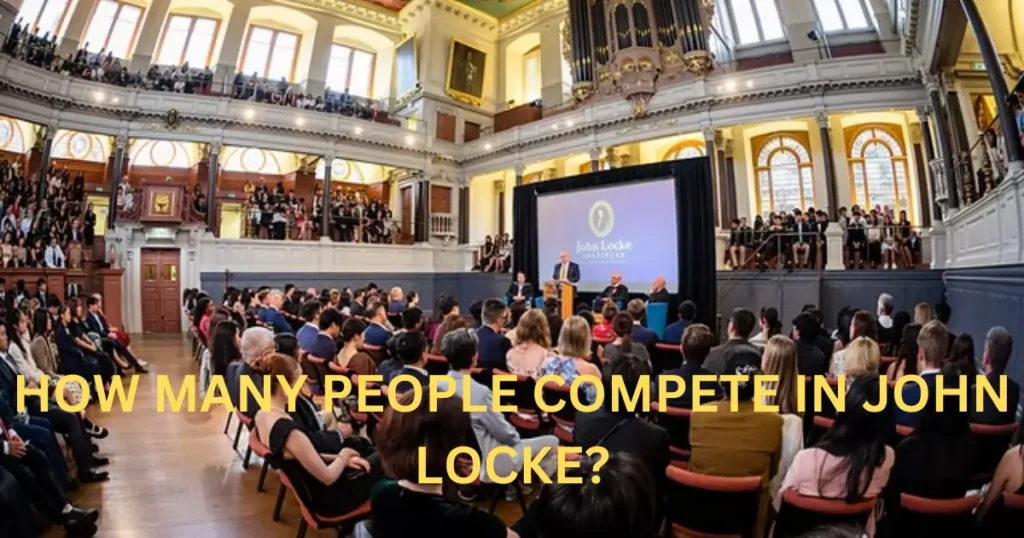 how many people compete in john locke